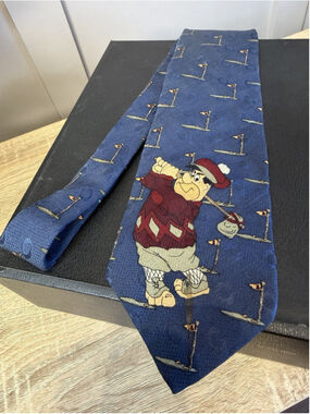 The Flintstones 1994 Tie / NovelTies / Vintage / Golf
